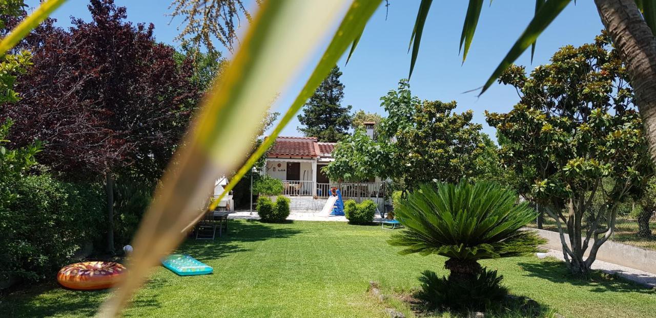 Karavómilos Country House By The Sea !!!ヴィラ エクステリア 写真