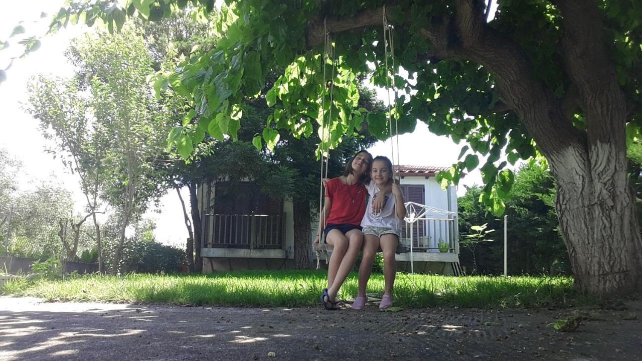 Karavómilos Country House By The Sea !!!ヴィラ エクステリア 写真