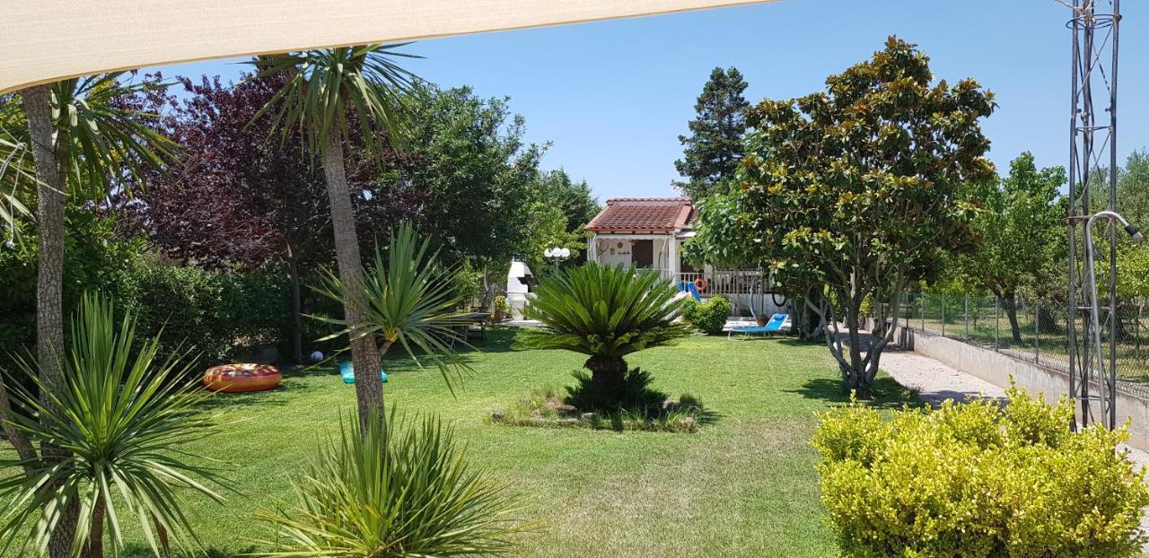 Karavómilos Country House By The Sea !!!ヴィラ エクステリア 写真