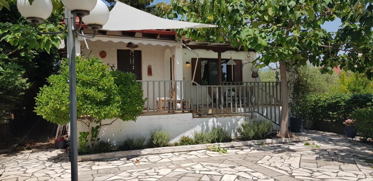 Karavómilos Country House By The Sea !!!ヴィラ エクステリア 写真