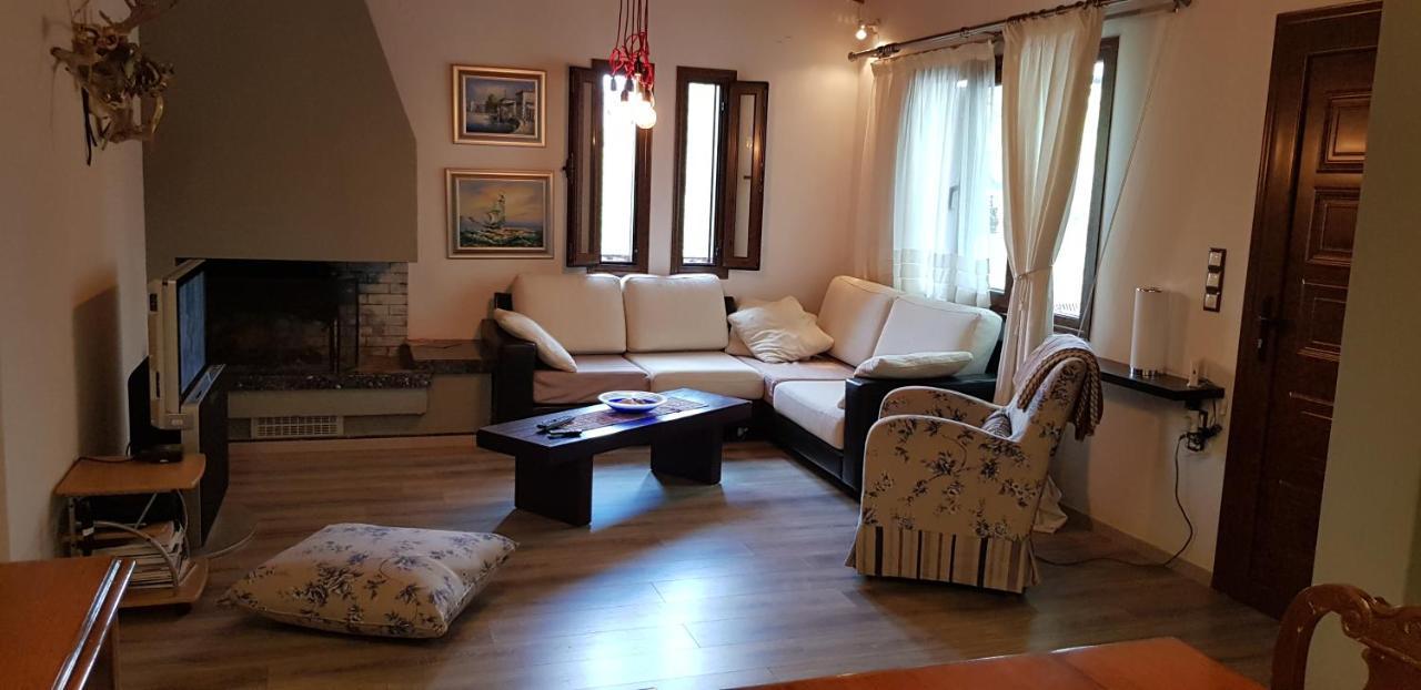 Karavómilos Country House By The Sea !!!ヴィラ エクステリア 写真