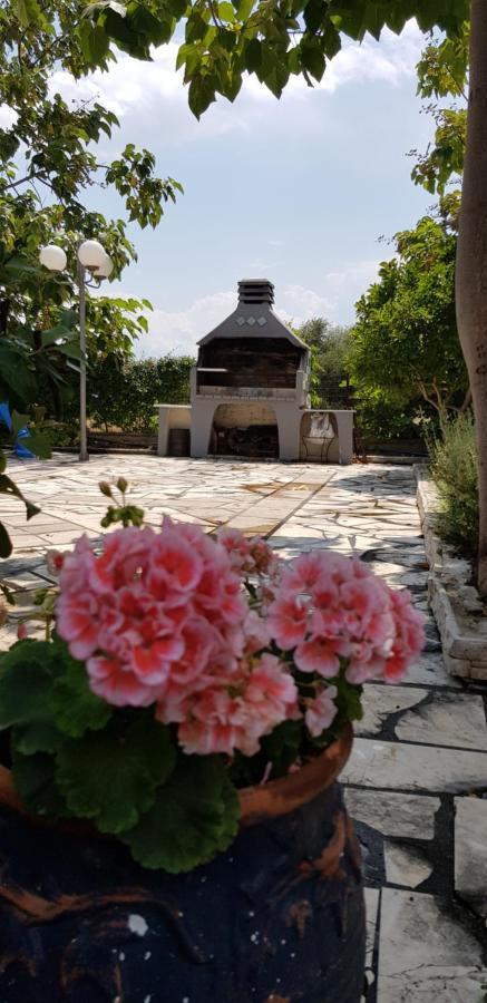Karavómilos Country House By The Sea !!!ヴィラ エクステリア 写真